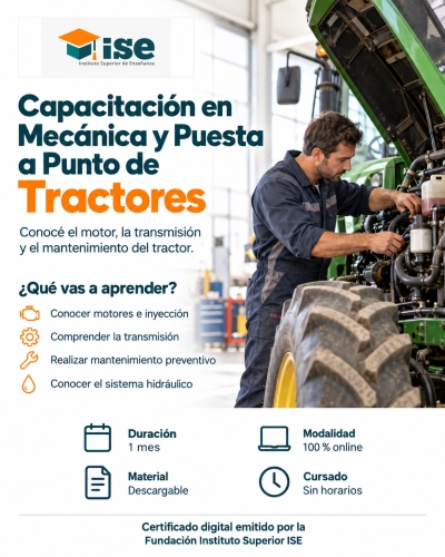 Capacitación en Mecánica y Puesta a Punto de Tractores