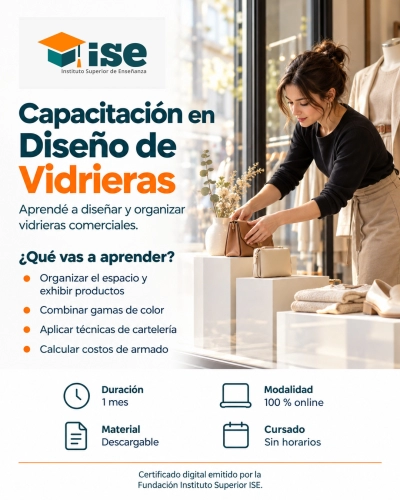 Capacitación en Diseño de Vidrieras