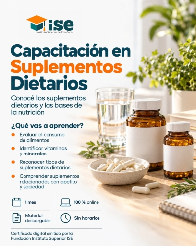 Capacitación en Suplementos Dietarios
