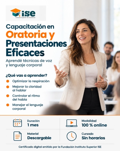 Capacitación en Oratoria y Presentaciones Eficaces