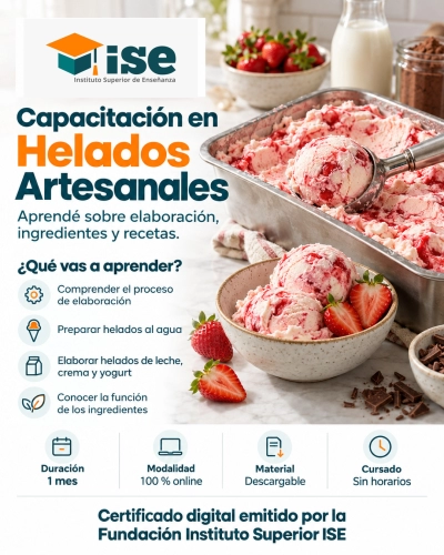 Capacitación en Helados Artesanales