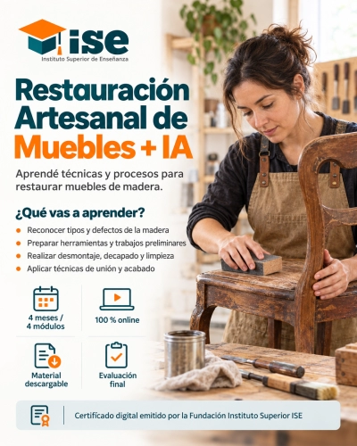Restauración Artesanal de Muebles + IA