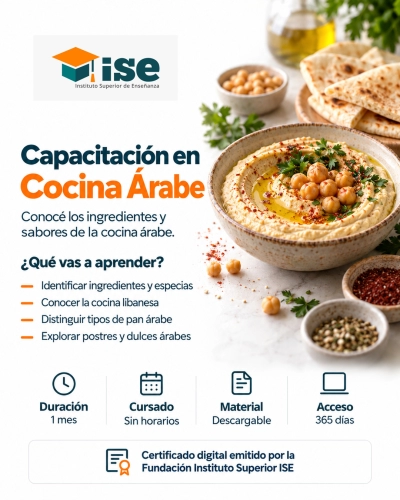 Capacitación en Cocina Árabe
