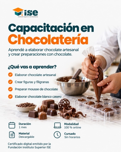 Capacitación en Chocolatería