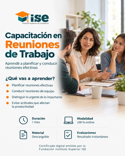 Capacitación en Reuniones de Trabajo