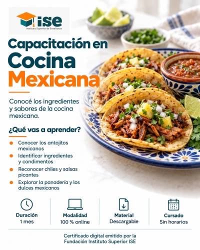 Capacitación en Cocina Mexicana