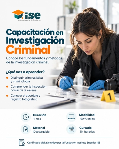 Capacitación en Investigación Criminal