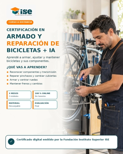 Certificación en Armado y Reparación de Bicicletas + IA